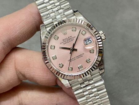 Lady-Datejust 31mm 화이트 핑크