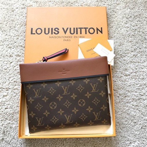 Louis Vuitton 루이비통 포쉐트 튈르리 클러치 캬라멜 M64035